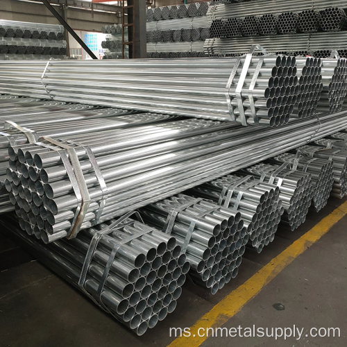 Paip keluli pra -galvanized berkualiti tinggi
